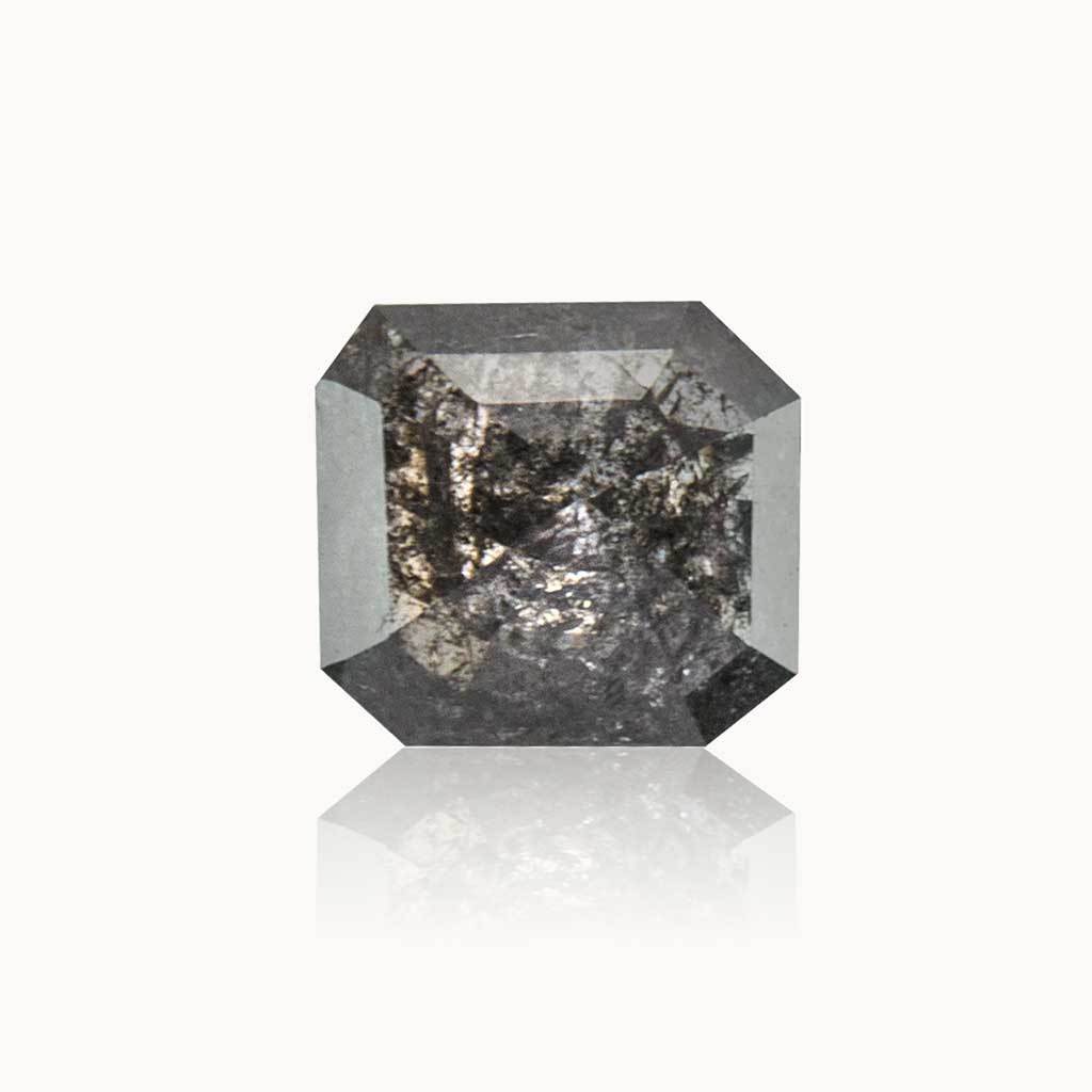 0.53 ct. Grey Salt and Pepper Geometric Diamond