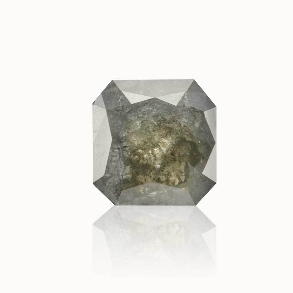 1.45 ct. Milky Grey Geometric Diamond